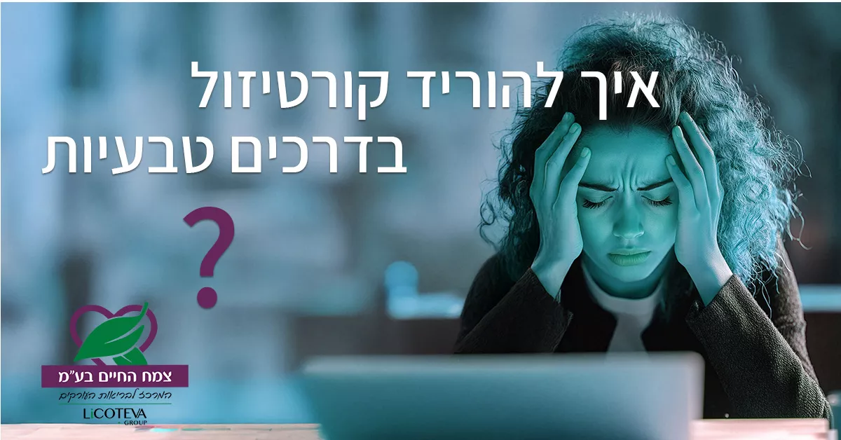 איך להוריד קורטיזול בדרכים טבעיות מאמר על קורטיזול אוקטובר